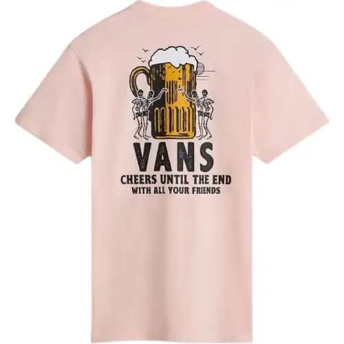 Vans COLD ONE CALLING T Shirt Men's Pink