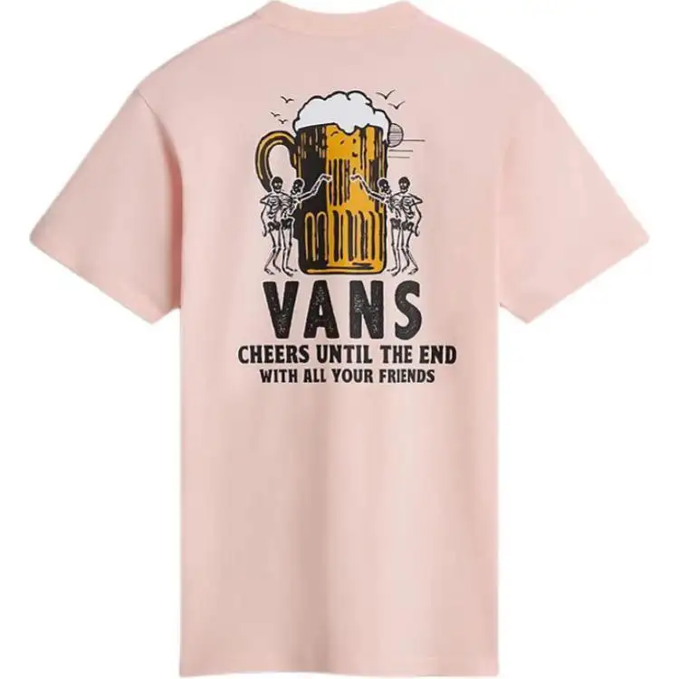 Vans COLD ONE CALLING T Shirt Men's Pink