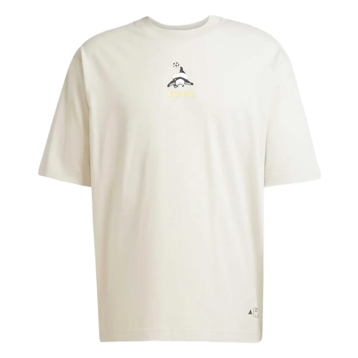 Adidas M PANDA GOAL T Shirt Unisex Miracle Bauxite Brown