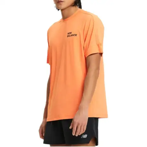 New Balance T Shirt Men's Orange