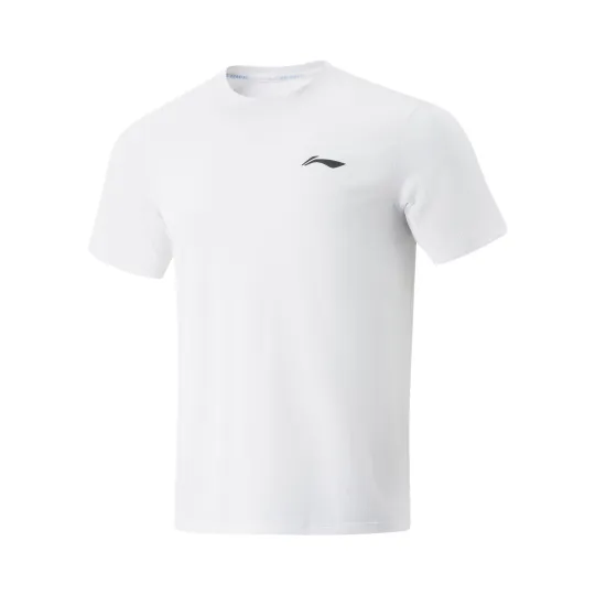 Li Ning Running Collection Running T Shirt Men's Standard White