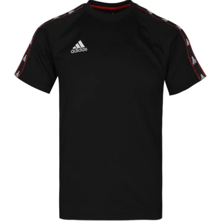 Adidas T-Shirts Men's Black Crew Neck Moderate