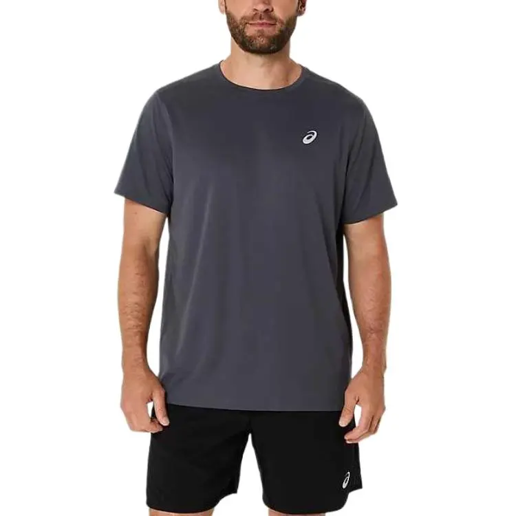ASICS SILVER T Shirt Men's Gray