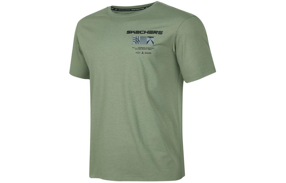 Skechers T Shirt Men’s Umber Green