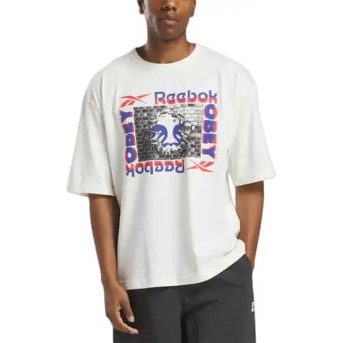 Reebok X Obey Classic 'Chalk' T shirt