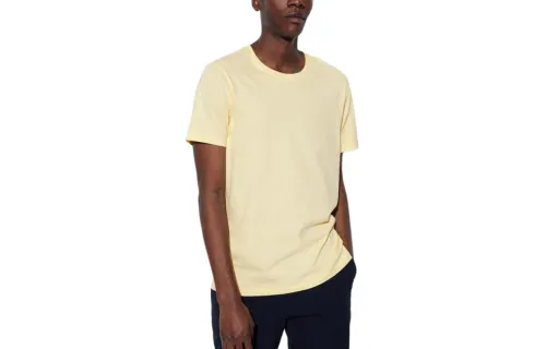 UNIQLO T Shirt Unisex Light Yellow