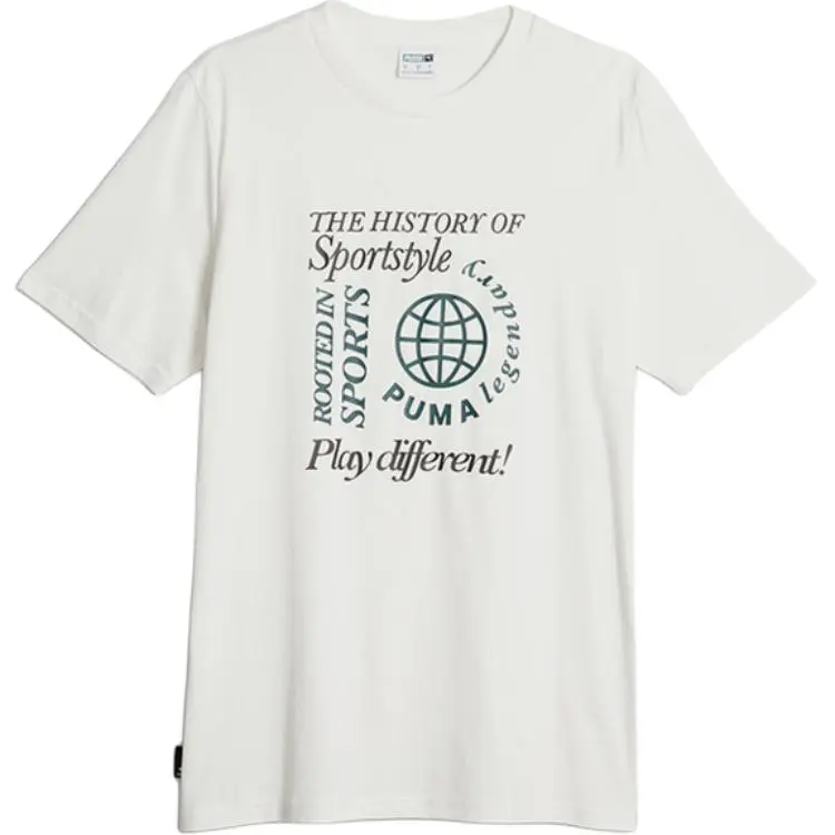 PUMA Sports Life Collection T Shirt Men's White
