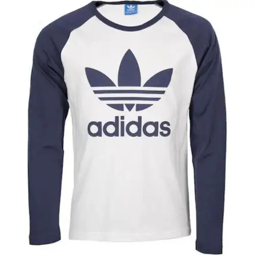 Adidas Originals Trefoil T Shirt Men's White/Blue