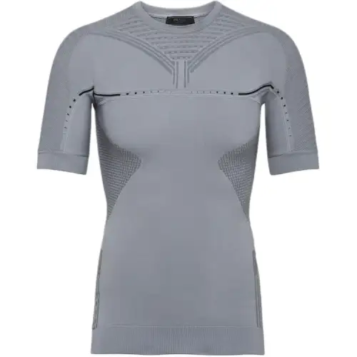 PRADA T Shirts Men's Black Crew Neck Moderate Straight Fit