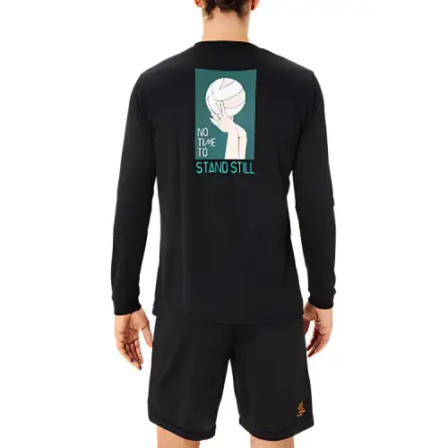 Asics T Shirt Unisex Performance Black