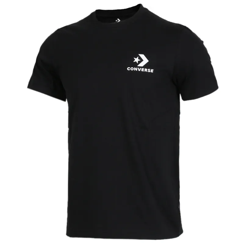 Converse Star Chevron T Shirt Men's Black