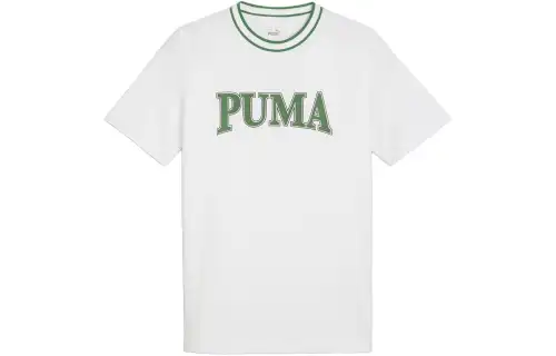 PUMA SQUAD Men's Graphic Tee T Shirt Men's White