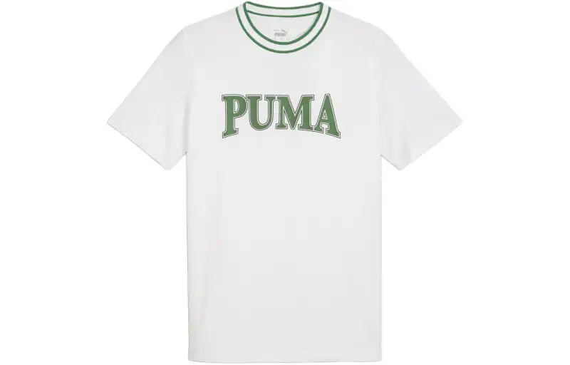 PUMA SQUAD Men's Graphic Tee T Shirt Men's White