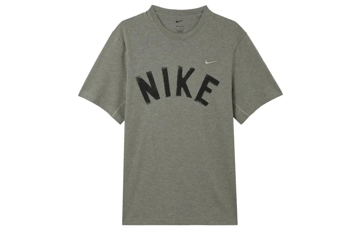Nike Swoosh T Shirt Men's Dark Mud Gray