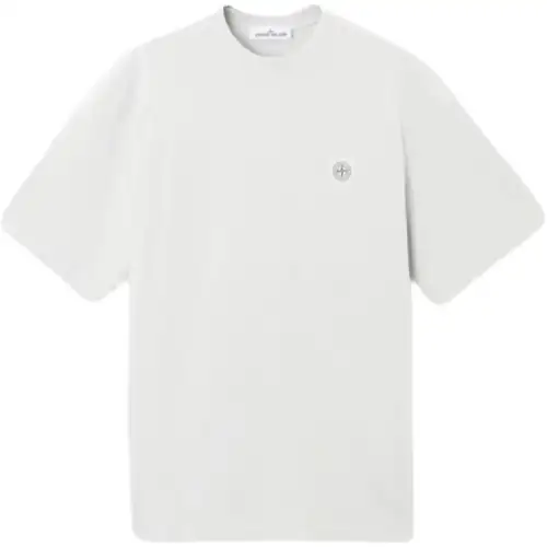 Stone Island jersey-texture T-shirt