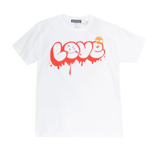 Timberland x SANTA FW24 T Shirt Unisex White