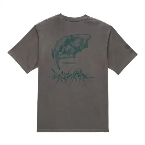 Vans T Shirts Unisex Black Crew Neck Moderate Straight Fit