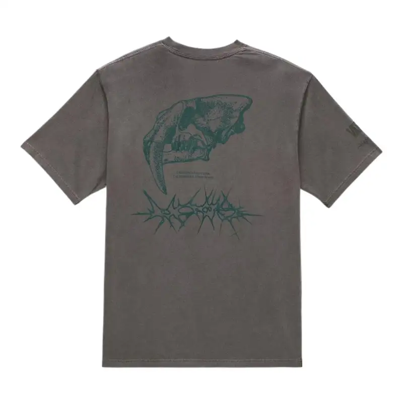 Vans T Shirts Unisex Black Crew Neck Moderate Straight Fit