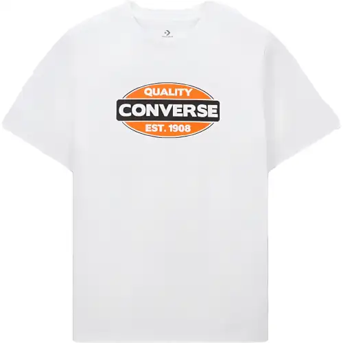 Converse T Shirt Men's Optical White