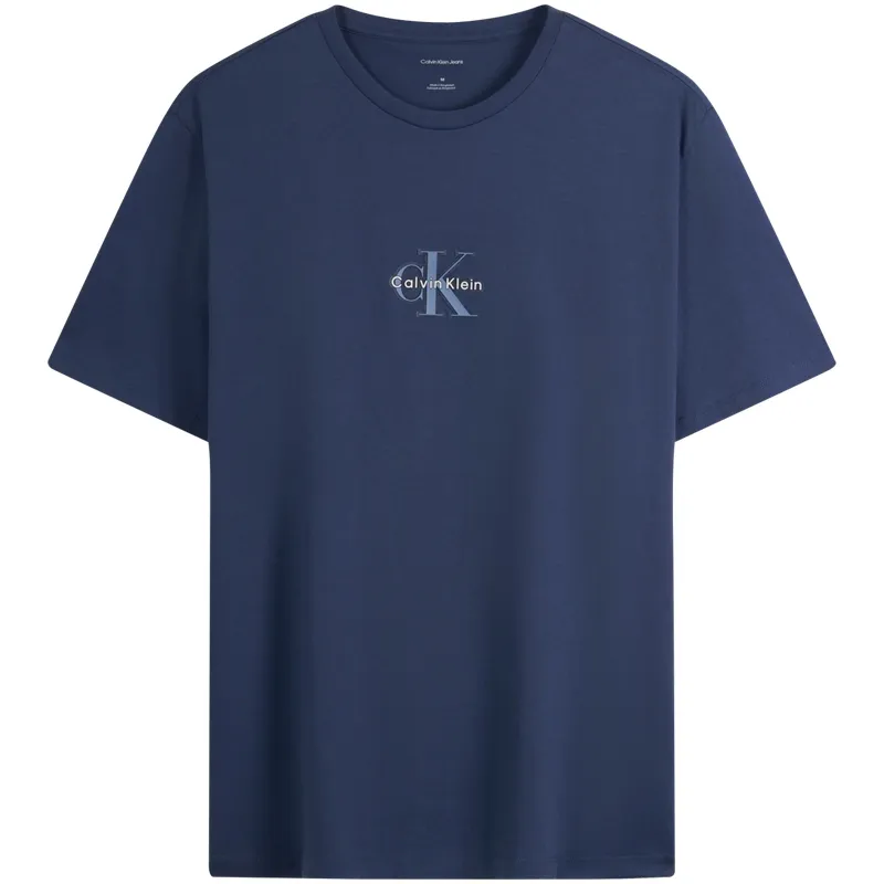 Calvin Klein T-Shirts Men's Crew Neck Moderate Straight Fit