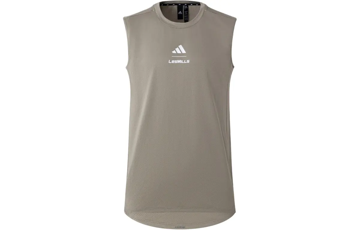Adidas T Shirt Men's Pebble Silver Gray