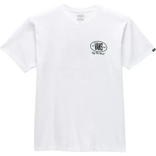 Vans T Shirts Men's White Crew Neck