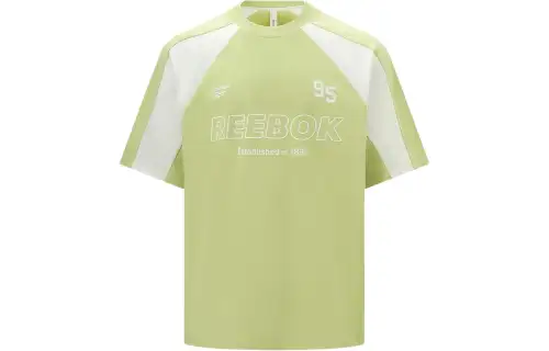 Reebok T Shirt Unisex Lime Green