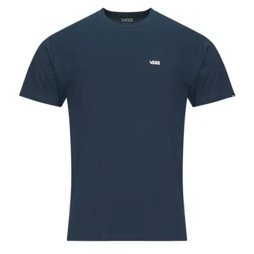 Vans T Shirts Men's Dark Blue Crew Neck Moderate