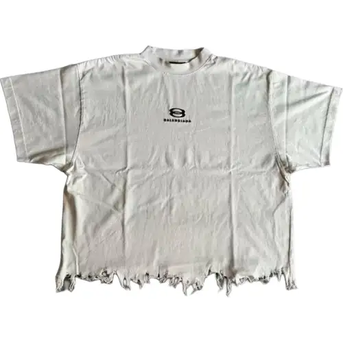 Balenciaga FW23 T Shirt Loose Fit Unisex White