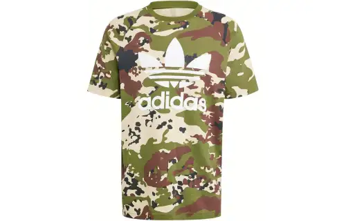 Adidas Camo Trefoil Tee