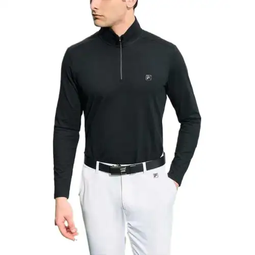 FILA Golf T Shirt Men's Pitch Black