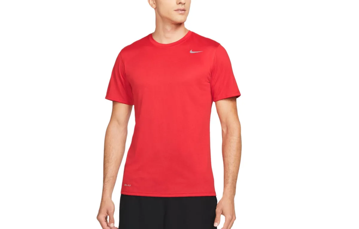 Nike T Shirt Men's University Red/Cool Gray