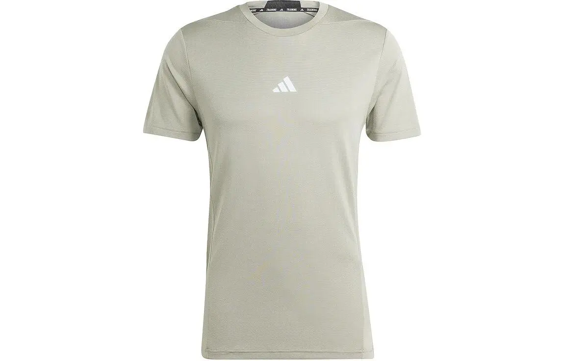 Adidas SS24 T Shirt Men's Light Gray