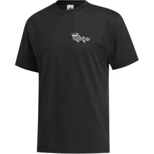 Adidas Originals BRUSH STROKE 2 T Shirt Men's Black