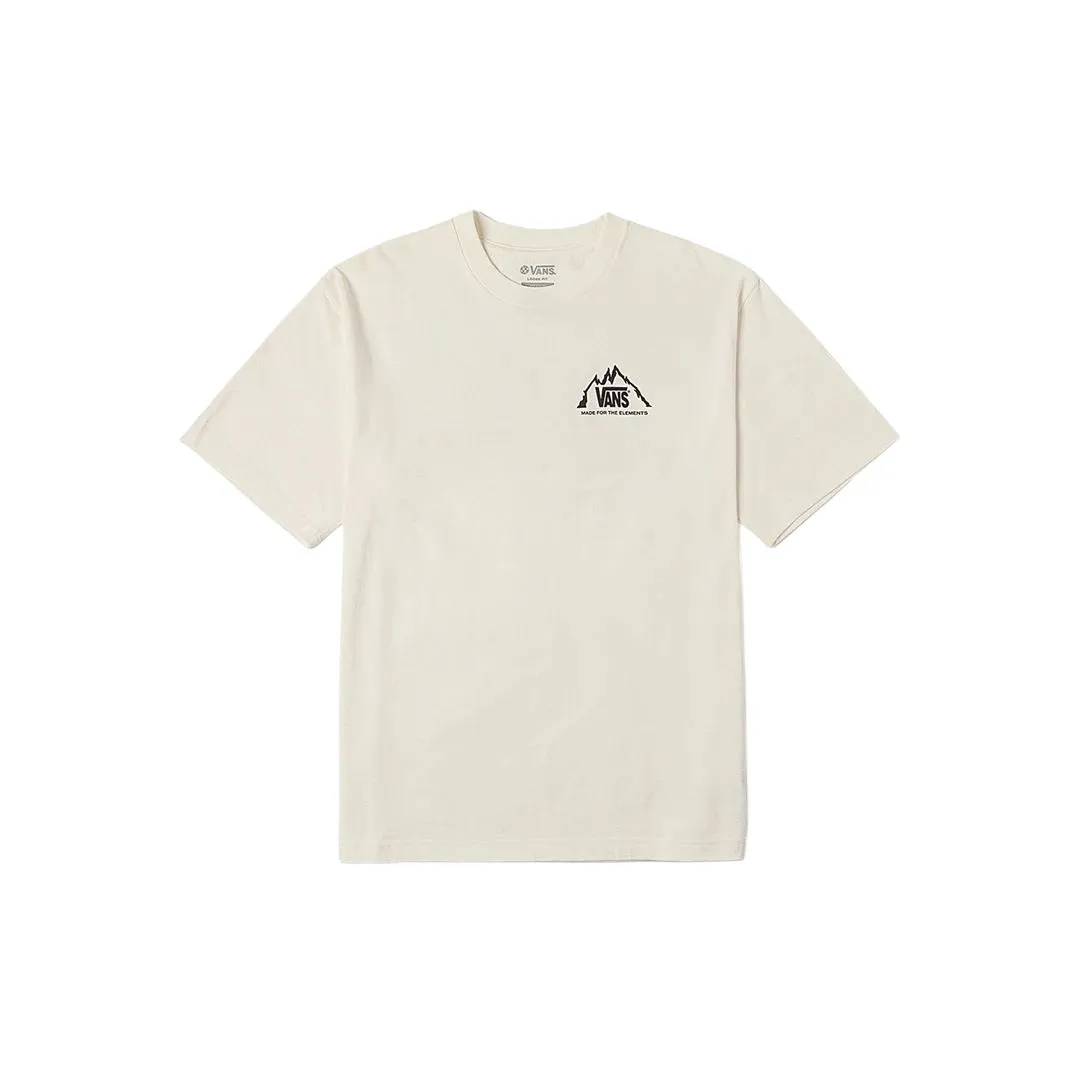 Vans T Shirts Unisex Ecru Crew Neck Moderate