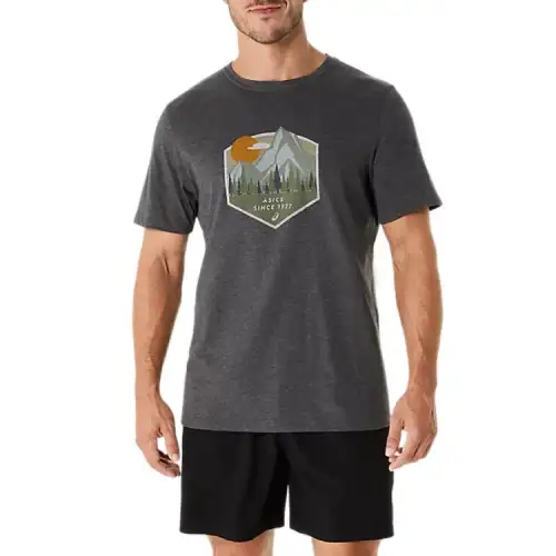 Asics ASICS T-Shirt Unisex Dark Gray