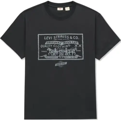 Levis T Shirt Men's Charcoal Gray