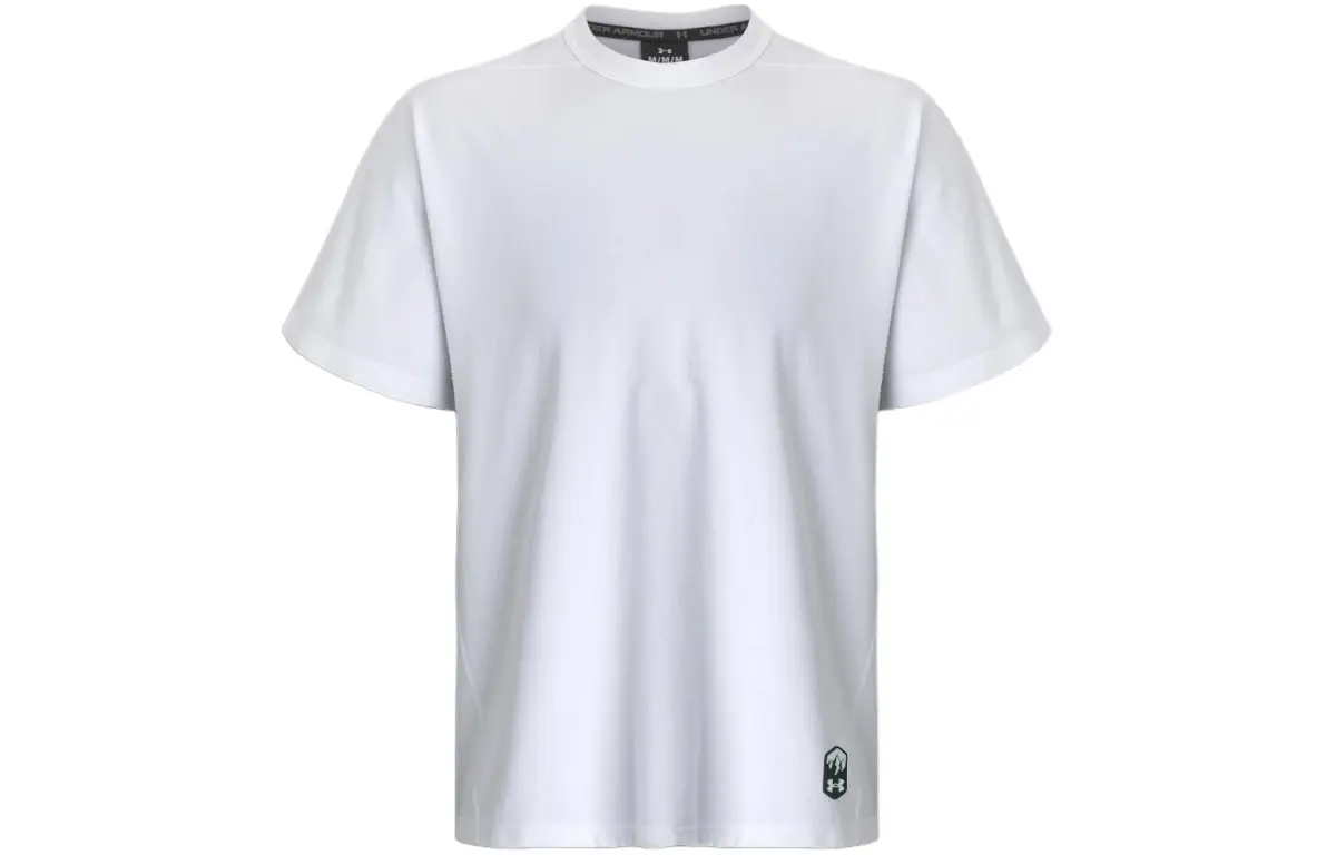 Under Armour Short Sleeved T Shirts Unisex White