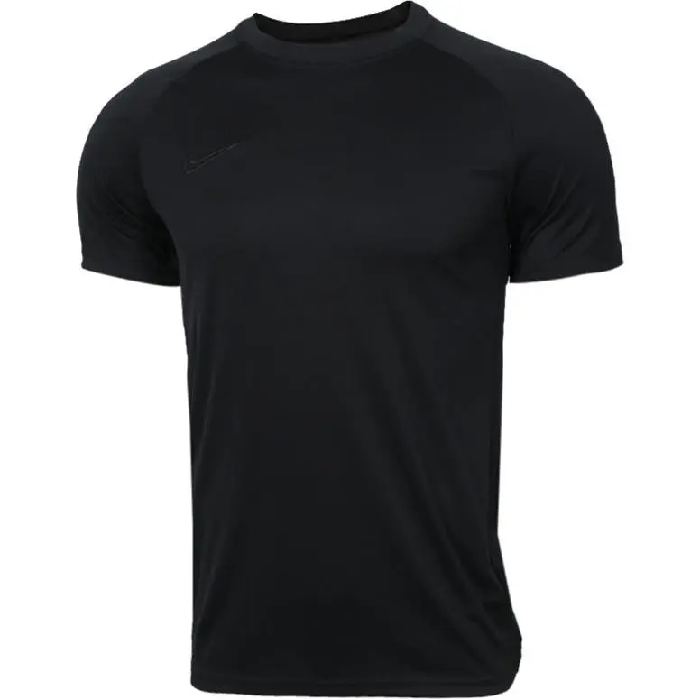 Nike T-Shirts Men's Black Crew Neck Moderate