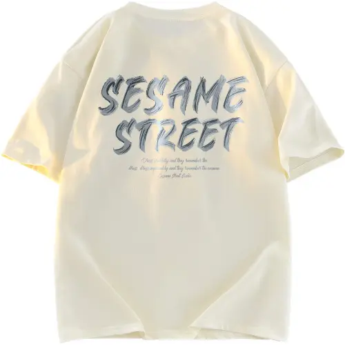 SESAME STREET T Shirts Unisex Crew Neck Thin Heavyweight
