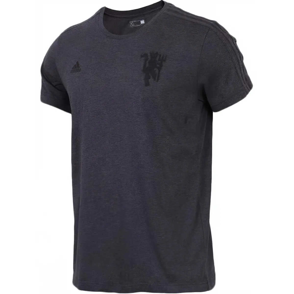 Adidas T-Shirts Men's Black Crew Neck Moderate