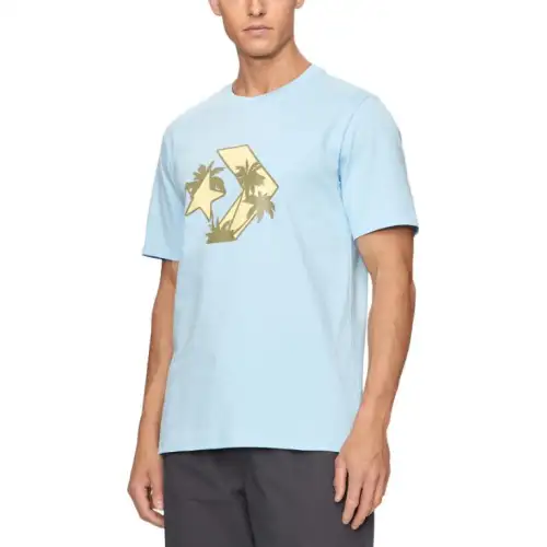 Converse Star Chev Festival T Shirt Men's Blue