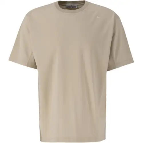 STONE ISLAND T Shirt Unisex Light Umber