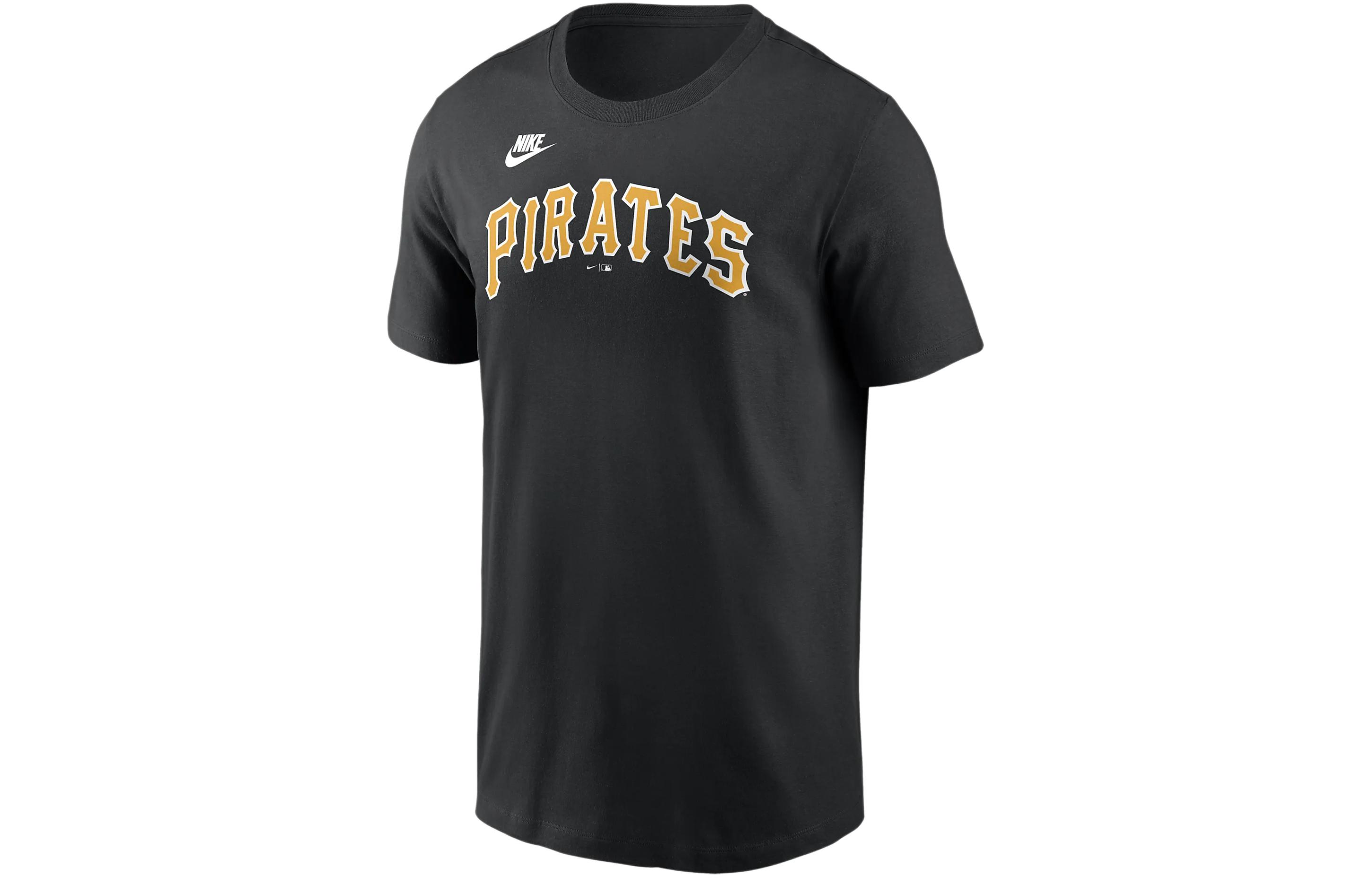 Nike Roberto Clemente Pittsburgh Pirates Cooperstown Fuse T Shirt Men's Black