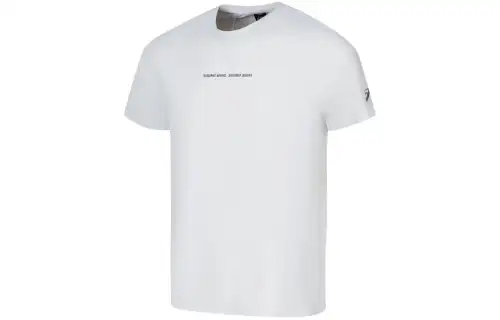 ASICS T Shirts Men's Gray Crew Neck Moderate Other