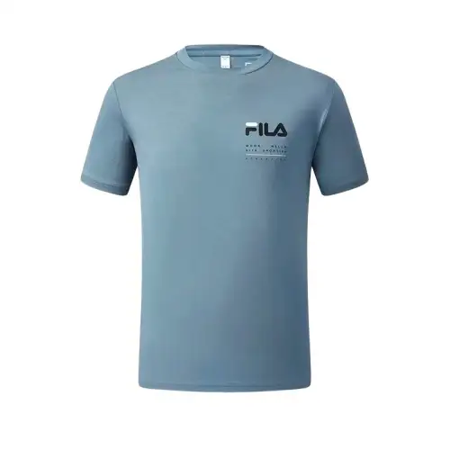 FILA T Shirt Men's Iron Paint Blue