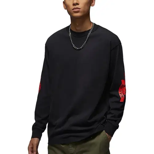 Jordan Rare Air T Shirt Men's Black/Pepper Red