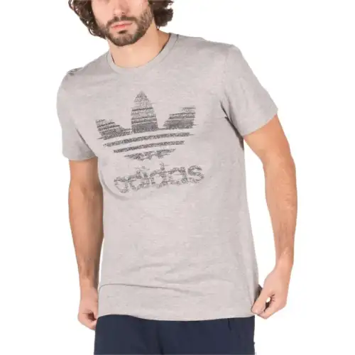 Adidas Originals TRACTION TREFOIL T Shirt Men's Gray