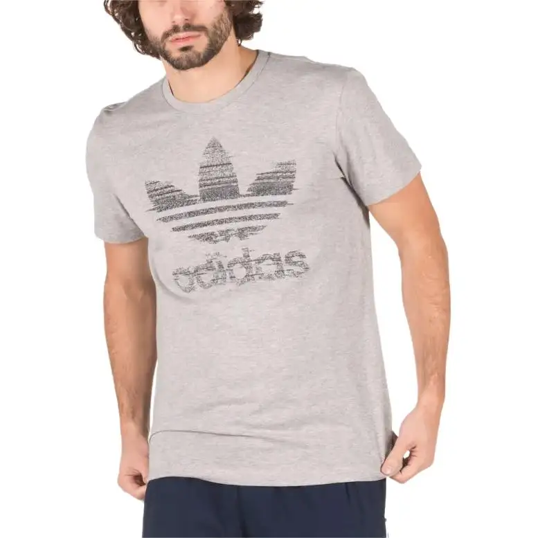 Adidas Originals TRACTION TREFOIL T Shirt Men's Gray