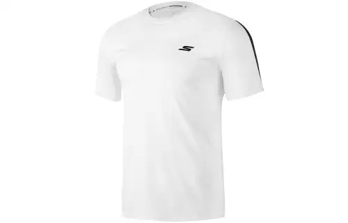 Skechers T Shirt Men's Bright White